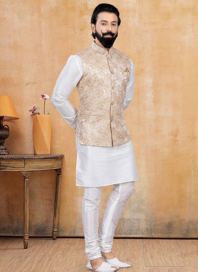 Harsoni New Latest Designer Jacquard Party Wear Indowestern Collection